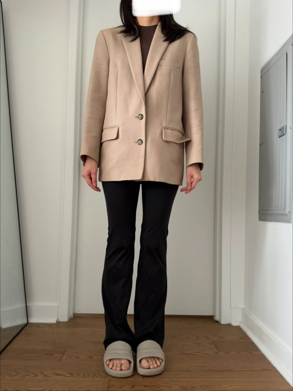 & OTHER STORIES Tailored Wool Blend Oversized Blazer - Picture 2 of 6